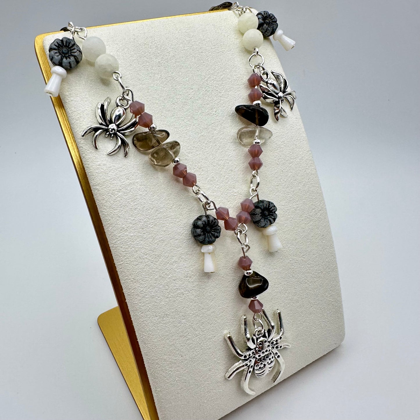 🕷️ Witch’s Garden Statement Necklace