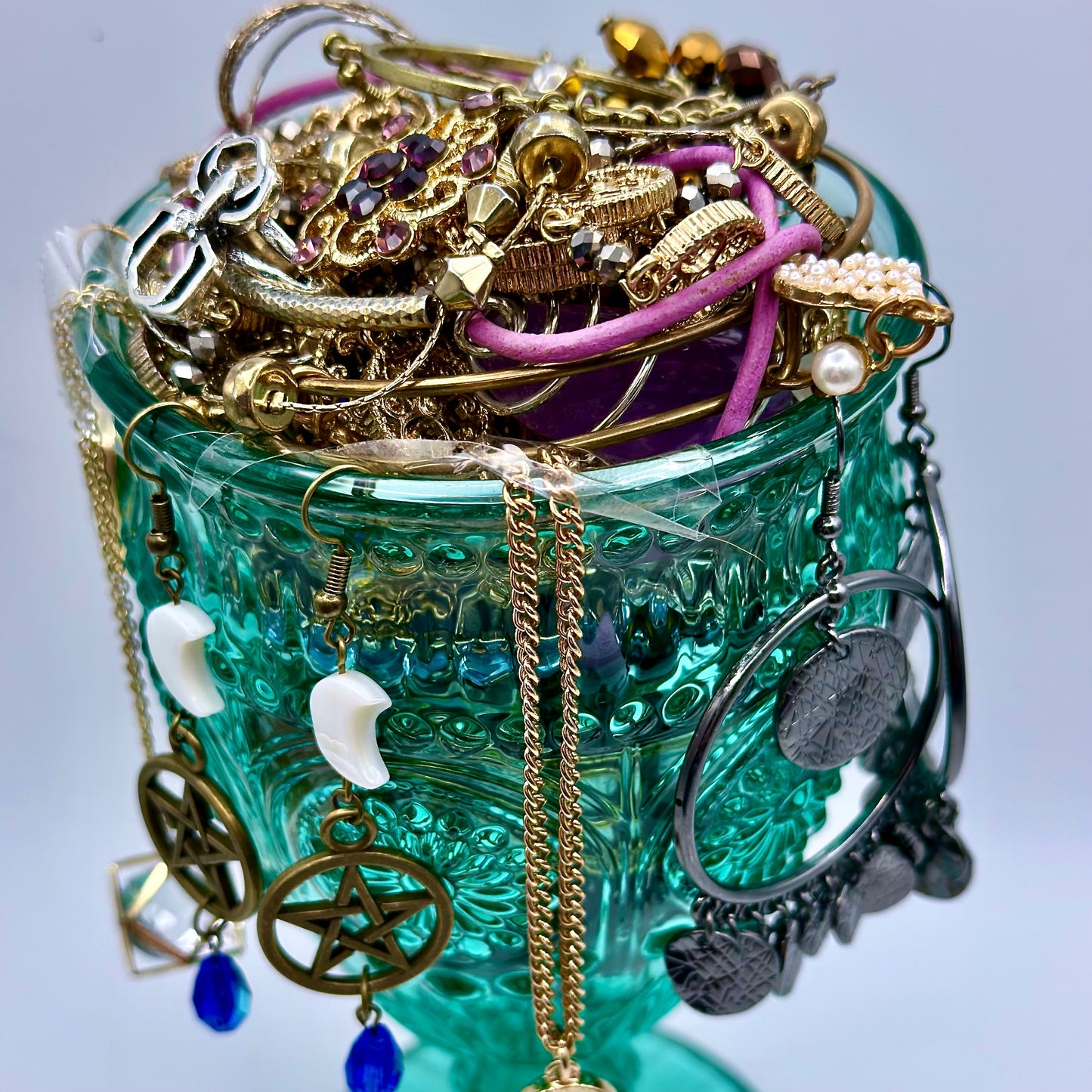 Enchanted Goblet Mystery Jewelry Jar