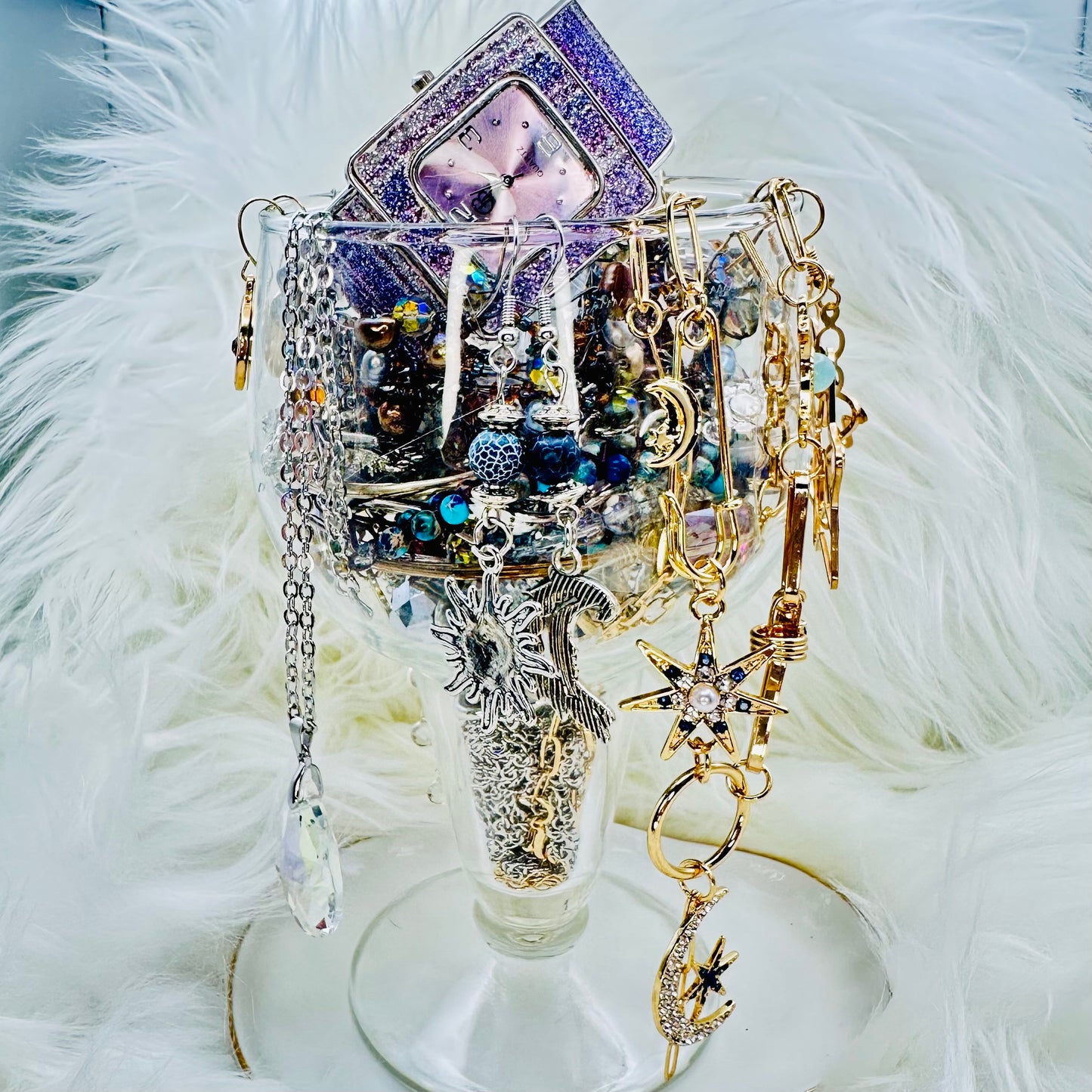 Starlight Secrets Mystery Jewelry Jar – Celestial Theme