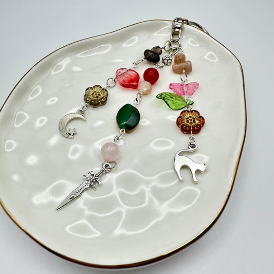 🌿 Forest Charmblade Bag Charm