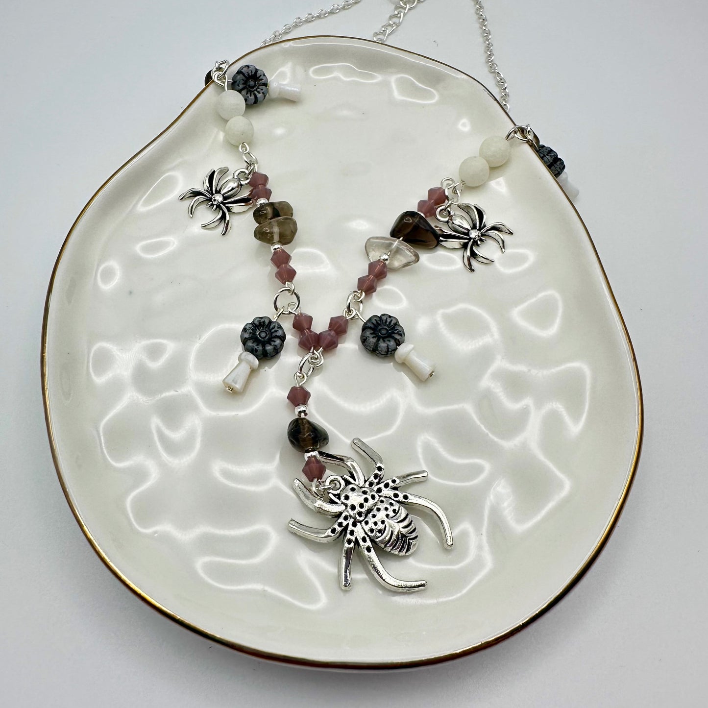 🕷️ Witch’s Garden Statement Necklace