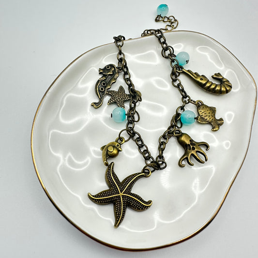 🌊 Treasure Tide Charm Bracelet