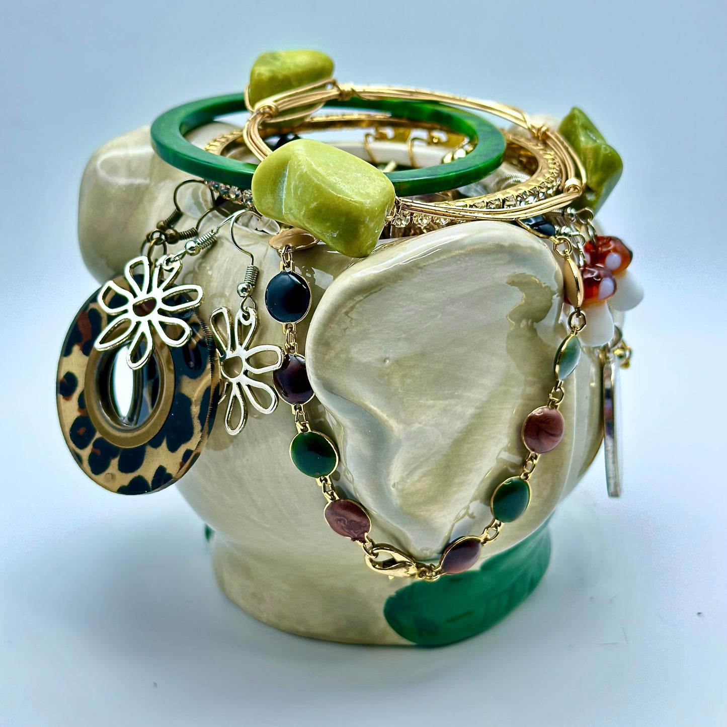 Boho Reverie Mystery Jewelry Jar - Boho Jungle Theme