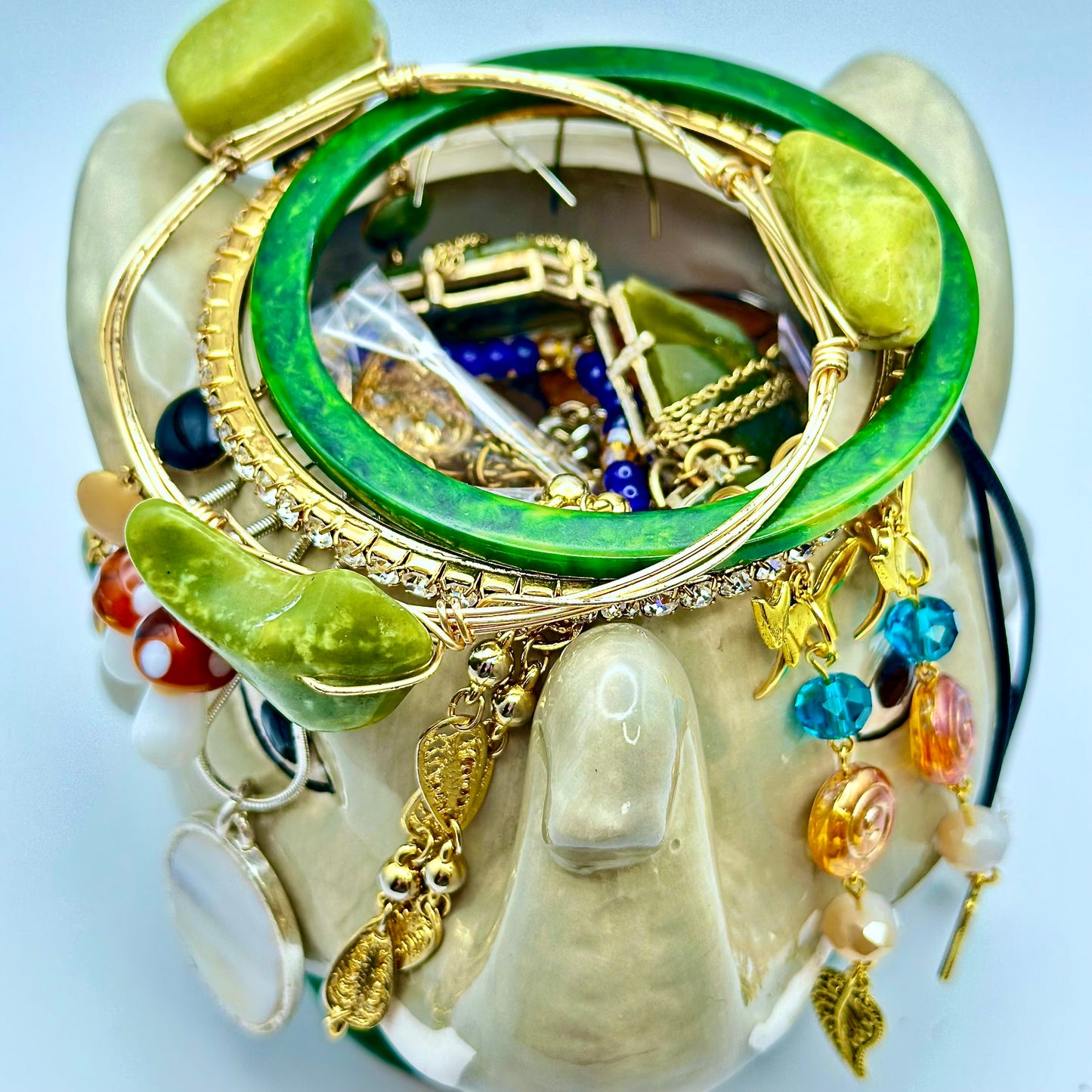 Boho Reverie Mystery Jewelry Jar - Boho Jungle Theme