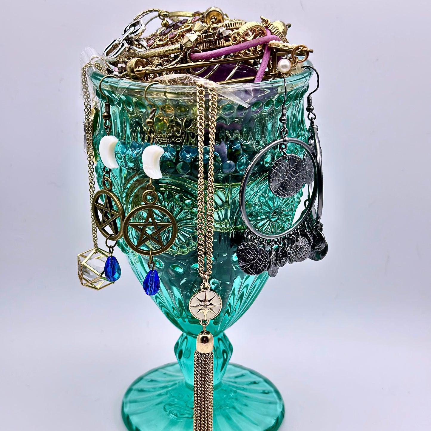 Enchanted Goblet Mystery Jewelry Jar
