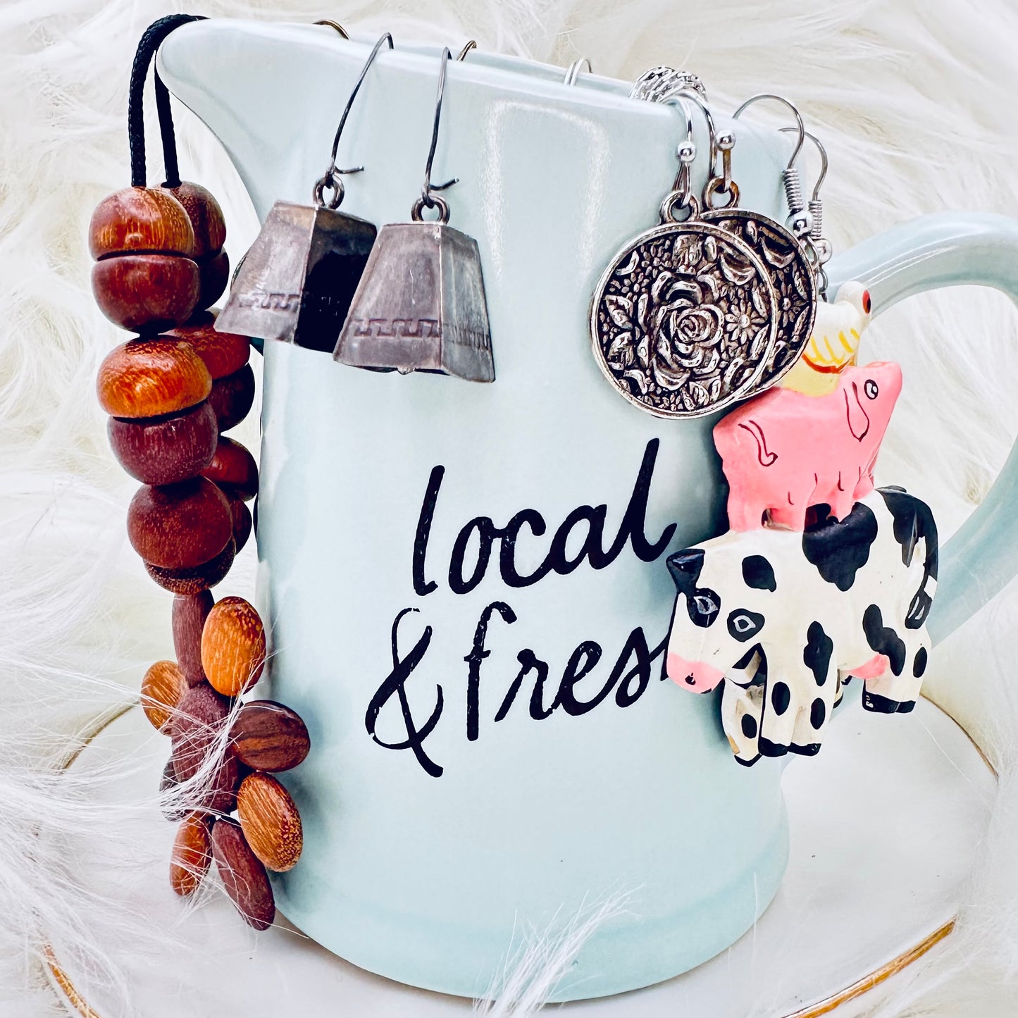 Meadow & Hearth Mystery Jewelry Jar – Farm Cottage Theme