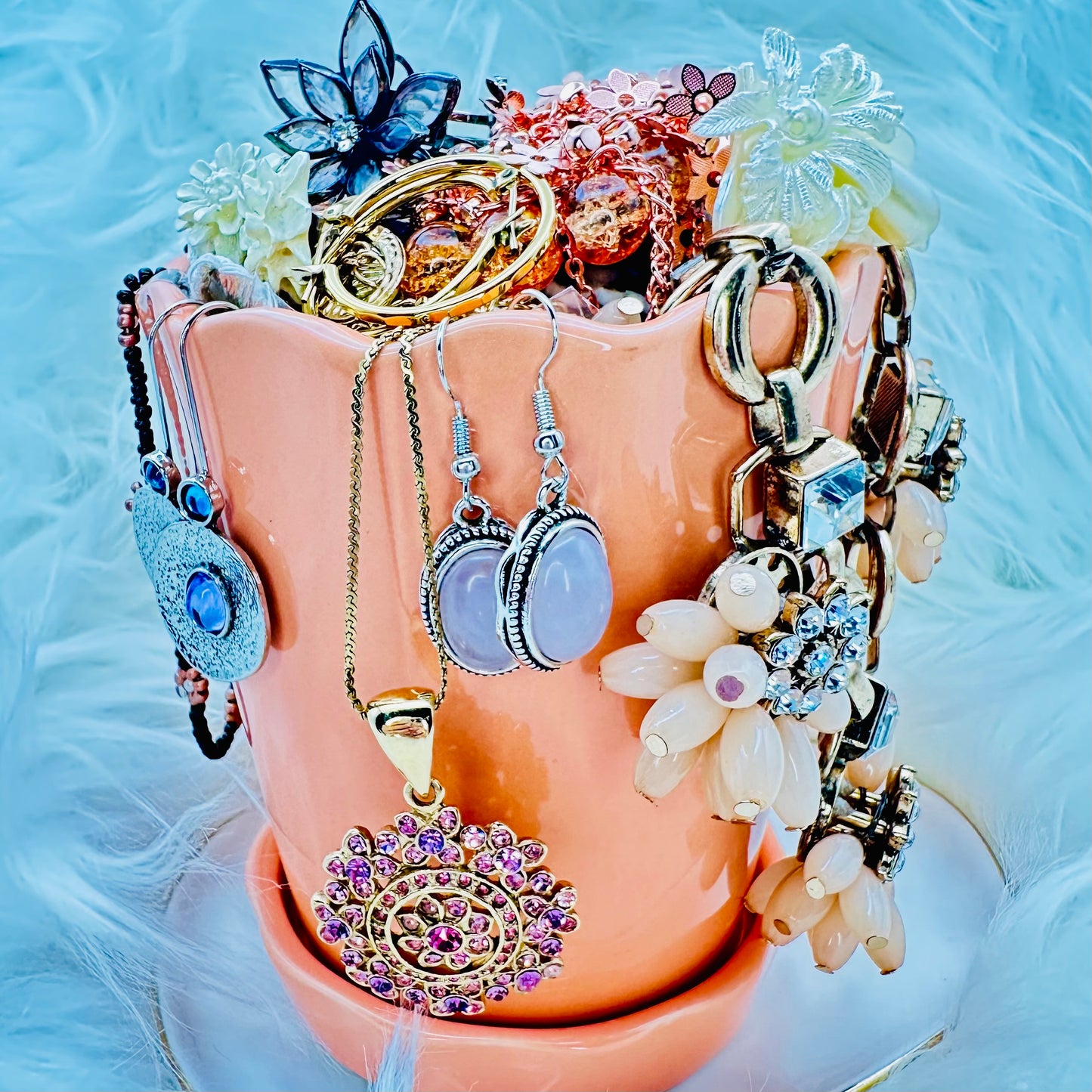 Storybook Hollow Mystery Jewelry Jar – Fairytale Cottage Theme