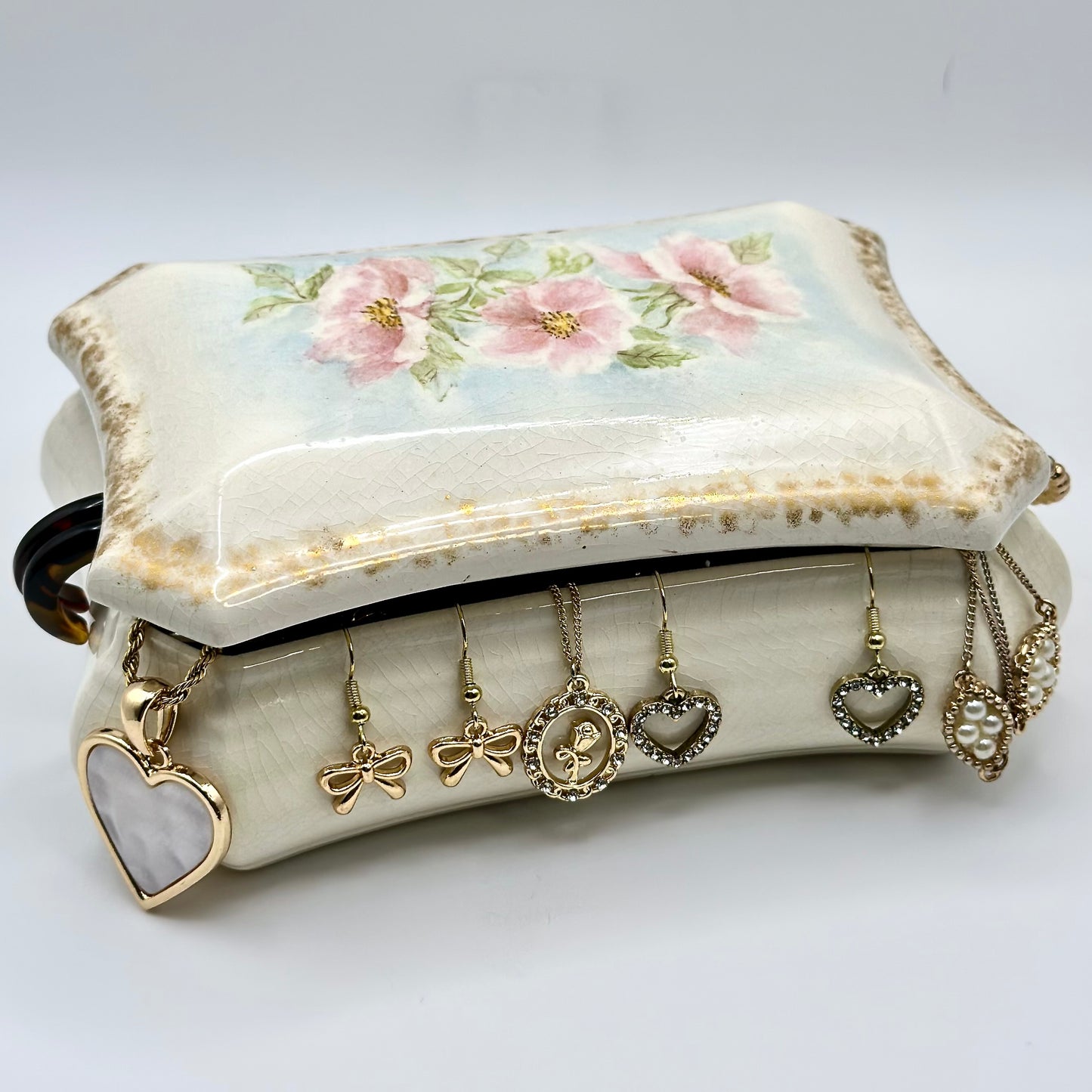 🌸 The Moonlight Parlor Collection: Blooming Hour Parlor Mystery Jewelry Jar