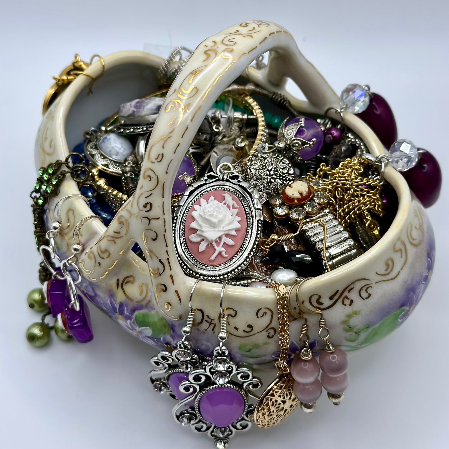 💜 The Moonlight Parlor Collection: Wisteria Parlor Mystery Jewelry Jar
